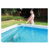 Intex 28620EP Handheld Rechargeable Spa Pool Vacuum, Grey