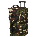 Rockland Rolling Duffel Bag, Camouflage, 40-Inch