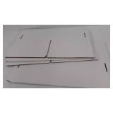 Classroom Keepers 12" x 18" Construction Paper Storage, 10-Slot, White, 16-7/8"H x 26-7/8"W x 18-1/2"D, 1 Piece