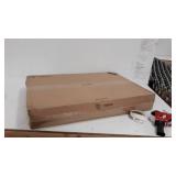 IRIS USA 24" 6 Panel Exercise Pet Playpen with Door, Black, 60.75"L x 60.75"W x 23.75"H (586687)