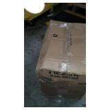 Sterilite 16796A04 Storage Tote, 30 gallon, Cement Lid and Base (Pack of 4)