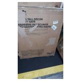 Summer Extra Tall Decor Safety Baby Gate, Gray 36 Tall, Fits Openings of 28 to 38.25 Wide, 20 Wide Door Opening, Baby and Pet Gate