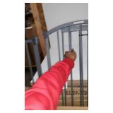 Summer Extra Tall Decor Safety Baby Gate, Gray 36 Tall, Fits Openings of 28 to 38.25 Wide, 20 Wide Door Opening, Baby and Pet Gate