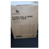 Summer Infant Extra Tall & Extra Wide Safety Gate, 29.5 - 53 Inch Wide & 38" Tall, for Doorways & Stairways, with Auto-Close & Hold-Open, Grey