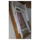 Casual Home 24-Inch Director Chair, White Frame