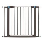 Mid WestÂ® Graphite Glow in the Dark Steel Pet Gate 29 Inch