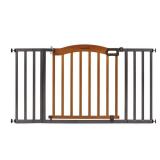 Summer Decorative Wood & Metal 5 Foot Pressure Mounted Gate