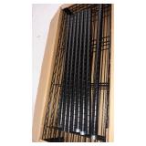 Amazon Basics 4-Shelf Adjustable, Heavy Duty Storage Shelving Unit (350 lbs loading capacity per shelf), Steel Organizer Wire Rack, Black (36L x 14W x 54H)