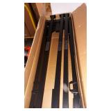 Amazon Basics Metal Bed Frame, 6-Leg Base for Box Spring and Mattress - Twin, 74.5 x 38.5-Inches, Tool-Free Easy Assembly