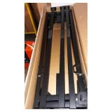 Amazon Basics Metal Bed Frame, 6-Leg Base for Box Spring and Mattress - Twin, 74.5 x 38.5-Inches, Tool-Free Easy Assembly