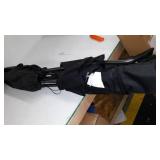 AsterOutdoor Camping Folding Chair Padded Quad Arm Chair with Large Cup Holders, Side Organizer & Back Pocket for Outdoor, Camp, Indoor, Patio, Fishing, Supports 350lbs