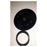 Mind Reader SNACKCAR Supreme Snack organizer, 14 x 14.5 Round, Black