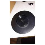 Mind Reader SNACKCAR Supreme Snack organizer, 14 x 14.5 Round, Black