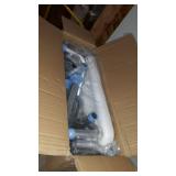 OasisSpace Heavy Duty Shower Chair with Back and Arms 300lb, Bathtub Chair with Handles - Free Assist Grab Bar - Medical Tool Free Shower Cutout Seat for Handicap, Disabled, Seniors & Elderly