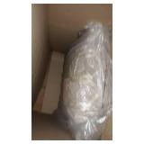 HomePop Parsons Upholstered Accent Dining Chair, Set of 2, Black Faux Leather