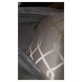 HomePop Parsons Upholstered Accent Dining Chair, Set of 2, Black Faux Leather