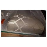 HomePop Parsons Upholstered Accent Dining Chair, Set of 2, Black Faux Leather