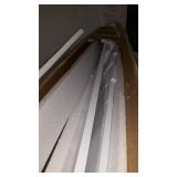 SEI Furniture Sectionalized Storage, White