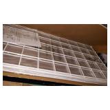 HyLoft 00540 45-Inch by 45-Inch Overhead Storage System, Ceiling Mount Garage Organization Rack, White