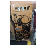 Newport Vessels NV-Series 36lb Thrust Saltwater Transom Mounted Trolling Electric Trolling Motor w/LED Battery Indicator & 30" Shaft (23M1000205)