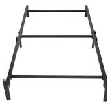 Amazon Basics Metal Bed Frame, 6-Leg Base for Box Spring and Mattress - Twin, 74.5 x 38.5-Inches, Tool-Free Easy Assembly