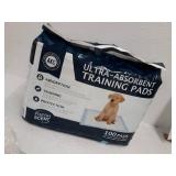 American Kennel Club AKC Training Pads, white and blue, "22"" x 22"" - pack of 100" (AKC 62920)