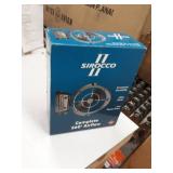 Sirocco II Fan from Seekr by Caframo. 12V /24V DC. Gimbal Fan for Boat or RV. Black, One Size