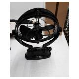 Sirocco II Fan from Seekr by Caframo. 12V /24V DC. Gimbal Fan for Boat or RV. Black, One Size