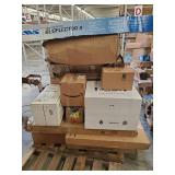 Miscellaneous Pallet: See pictures Memory foam topper, bug deflector, heavy mystery boxes, furniture, more