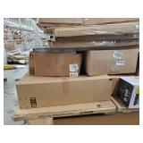 Miscellaneous Pallet: See pictures juicer, furniture, safety gates, Brother Ink, large mystery boxes
