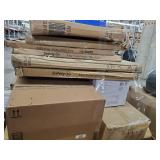 Miscellaneous Pallet: See pictures juicer, furniture, safety gates, Brother Ink, large mystery boxes