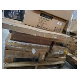 Miscellaneous Pallet: See pictures juicer, furniture, safety gates, Brother Ink, large mystery boxes