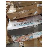 Miscellaneous Pallet: See pictures juicer, furniture, safety gates, Brother Ink, large mystery boxes