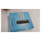 MOTOROLA 8x4 Cable Modem, Model MB7220, 343 Mbps DOCSIS 3.0, Certified by Comcast XFINITY, Time Warner Cable, Cox, BrightHouse, and More (No Wireless)