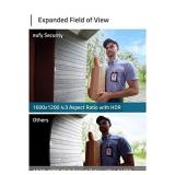 eufy Security, Wi-Fi Video Doorbell, HD 1080p-Grade, No Monthly Fee, Local Storage, Human Detection, Wireless Chime - Requires Existing Doorbell Wires and Installation Experience, 16-24 VAC, 30 VA