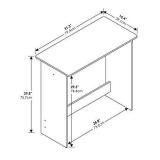 FURINNO Simplistic Study Table, Espresso