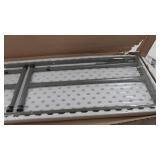 Flash Furniture 5-Foot Granite White Plastic Folding Training Table