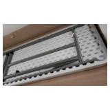 Flash Furniture 6-Foot Granite White Plastic Folding Training Table