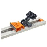 BORA 50 NGX Clamp Edge, Straight Cut Guide for Circular Saws, Easy to Use, Great for Cross-Cutting Plywood Sheets and Routing Dados, 544050