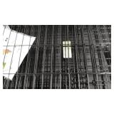 Dog Crate 1536DDU MidWest ICrate 36 Inches Double Door Folding Metal Dog Crate w/ Divider Panel, Floor Protecting Feet & Leak Proof Dog Tray Intermediate Dog Breed, Black