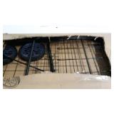 Pipishell Shopping Cart with Dual Swivel Wheels for Groceries - Compact Folding Portable Cart Saves Space - with Adjustable Handle Height - Lightweight Easy to Move Holds up to 70L/Max 66Ibs -PITUC1