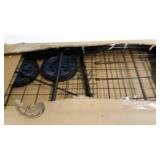 Pipishell Shopping Cart with Dual Swivel Wheels for Groceries - Compact Folding Portable Cart Saves Space - with Adjustable Handle Height - Lightweight Easy to Move Holds up to 70L/Max 66Ibs -PITUC1