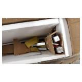 Mirage Mirrored Accent Table - Mirror Surface w/ Silver Trim - Glam Style