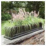 Mayne 5824-ES Polyethylene Window Box, 5-Foot, Espresso