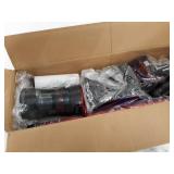 Dibea Upgraded 15000pa Cordless Lightweight Stick Vacuum Cleaner, Powerful Suction Bagless Rechargeable 2 in 1 Handheld Car Vacuum with Mini Motorized Brush, Red DT10