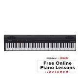 Roland GO:PIANO 88-Key Full Size Portable Digital Piano Keyboard with Onboard Bluetooth Speakers (GO-88P)