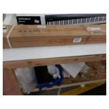 Akia Screens Portable Projector Screen with Stand 100 inch Pull Up Tripod 4:3 16:9 8K 4K HD 3D Ready White Retractable Projection Screen for Indoor Outdoor Movie Video Home Theater Office AK-T100SB1