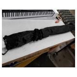 Akia Screens Portable Projector Screen with Stand 100 inch Pull Up Tripod 4:3 16:9 8K 4K HD 3D Ready White Retractable Projection Screen for Indoor Outdoor Movie Video Home Theater Office AK-T100SB1