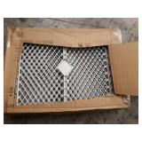 Toddleroo by North States Superyard 6 Panel Baby Play Yard/Barrier with Wall Mount Kit: Create a safe play area or extra wide baby gate anywhere. 38.5" - 201" wide, 18.5 ft. enclosure (26" tall, Gray)