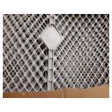 Toddleroo by North States Superyard 6 Panel Baby Play Yard/Barrier with Wall Mount Kit: Create a safe play area or extra wide baby gate anywhere. 38.5" - 201" wide, 18.5 ft. enclosure (26" tall, Gray)